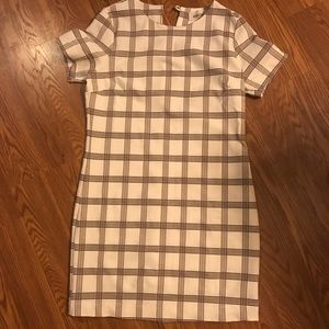 NWOT Plaid shift dress! Too small, never worn.